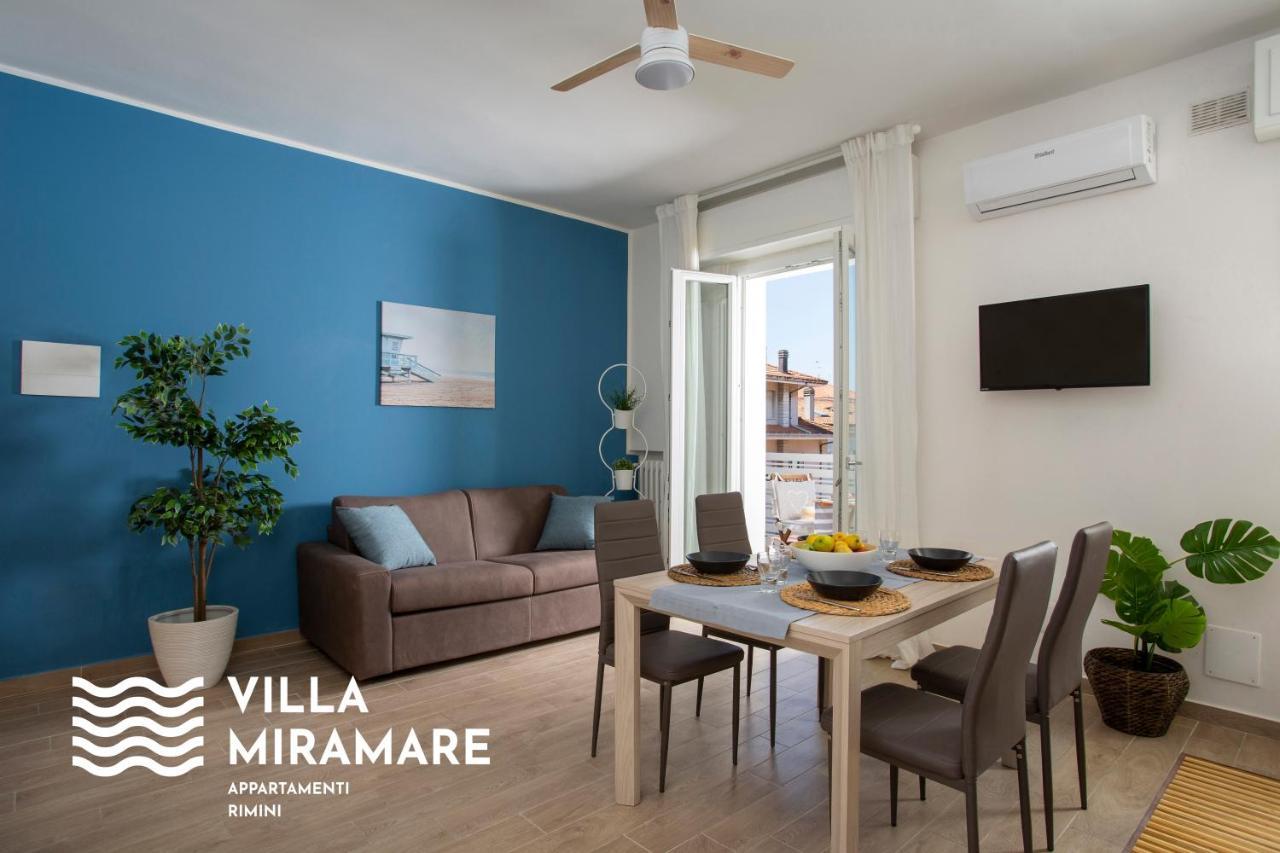 Appartamenti Villa Miramare Rimini Eksteriør bilde